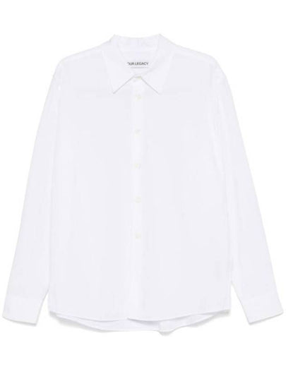 Beyond Long Sleeve Shirt White - OUR LEGACY - BALAAN 2