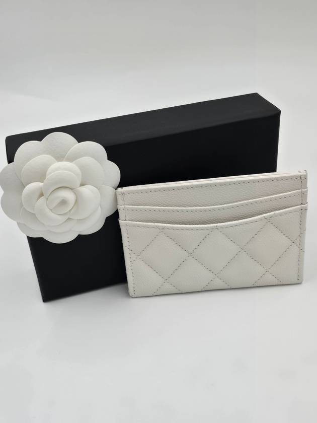 Classic Card Wallet Holder White AP0213 - CHANEL - BALAAN 2