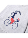 Brushed Options Bicycle Trip Sweat Shirts MELANGE GRAY - LE SOLEIL MATINEE - BALAAN 3