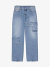 Denim Straight Pants AAUPA0376FA02BLU0004 AZZURRO - 1017 ALYX 9SM - BALAAN 2