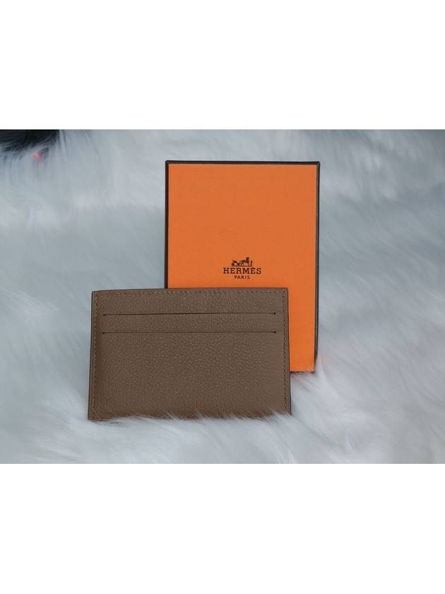 Citizen Twill Card Wallet Alejan - HERMES - BALAAN 6