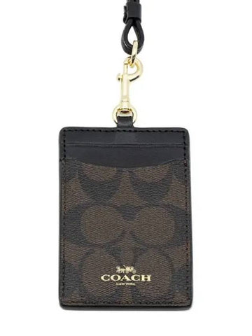 Necklace type card case 63274 IMAA8 - COACH - BALAAN 1