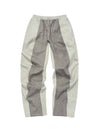 Curved straight pants light gray - PHOS333 - BALAAN 1