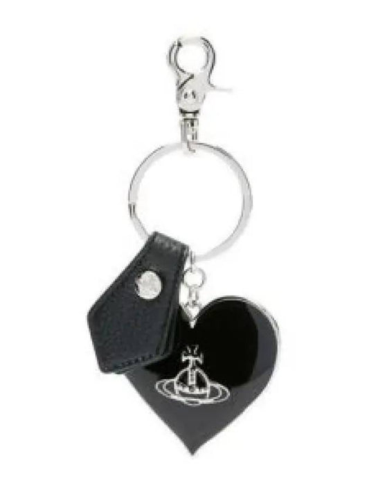 8203010XU OM0009 N403 Heart Keyring 1231418 - VIVIENNE WESTWOOD - BALAAN 1