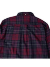 Men's Rasay Tailored Check Long Sleeve Shirt Cordovan Tartan - BARBOUR - BALAAN 10