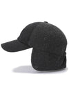 Official M WOOL KNIT BALL CAP BK - ANEWGOLF - BALAAN 8