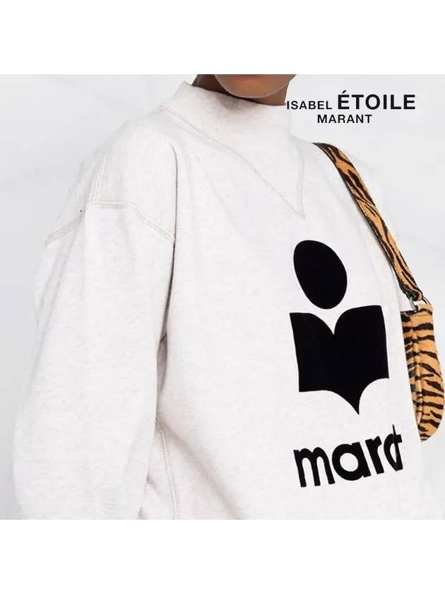 Mobi Sweatshirt Ecru SW0003FA A1M07E 23EC - ISABEL MARANT ETOILE - BALAAN 7