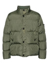 Garment Dyed Crinkle Reps Down Padding Olive - STONE ISLAND - BALAAN 2