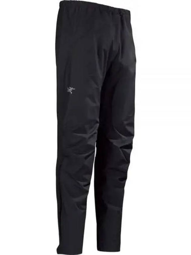 Norvan Shell Logo Track Pants Black - ARC'TERYX - BALAAN 1