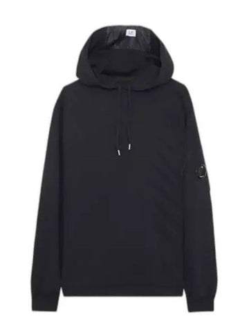 Lightweight Cotton Hoodie Black - CP COMPANY - BALAAN 1