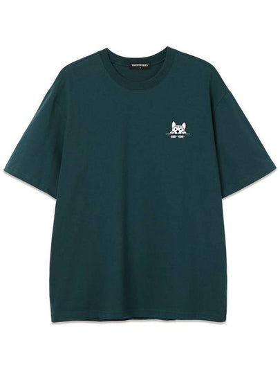 CHI CHI Overfit Short Sleeve TShirt VNDTS243 Green - VANN WORKS - BALAAN 2