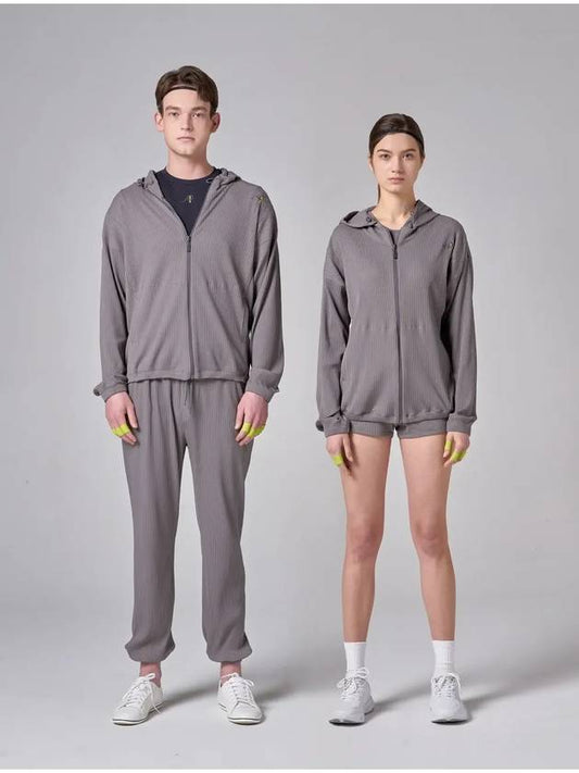 AU11JO04 Techlib hoodie zip-upgray - ATHPLATFORM - BALAAN 1