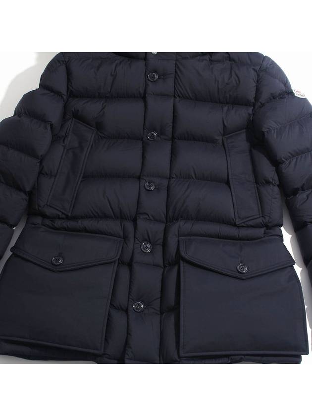 Clunye short down jacket navy - MONCLER - BALAAN 7