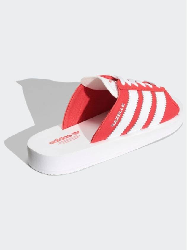 Original Gazelle Beach Slippers Red - ADIDAS ORIGINALS - BALAAN 6