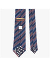 Men's Striped Silk Tie Navy - PAUL SMITH - BALAAN 6