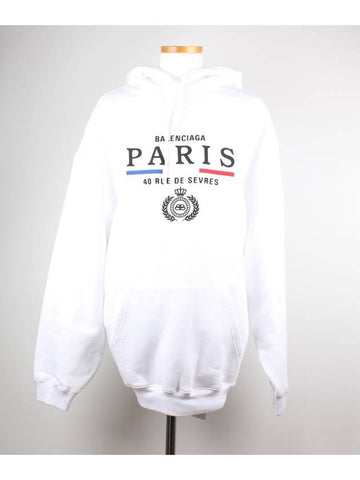 Paris logo hooded sweatshirt - BALENCIAGA - BALAAN 1