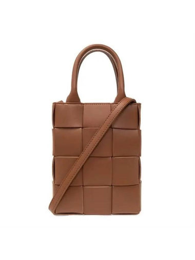 Cassette Mini Tote Bag Wood - BOTTEGA VENETA - BALAAN 1