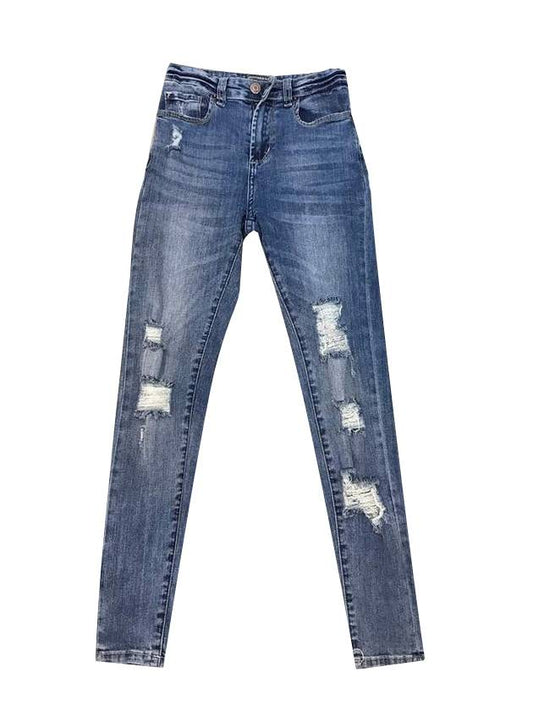 Men's Heritage Line Denim Jeans Blue - TRAMAROSSA - BALAAN.