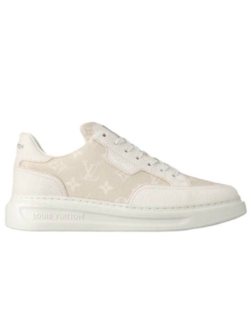 Beverly Hills Low-Top Sneakers Beige - LOUIS VUITTON - BALAAN 1