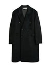 Men's Harry Wool Whale Coat Black - OUR LEGACY - BALAAN 2