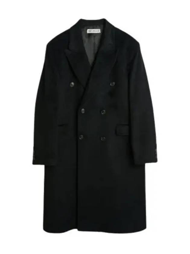 Men's Harry Wool Whale Coat Black - OUR LEGACY - BALAAN 2