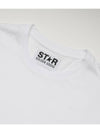 Star Collection Short Sleeve T-Shirt White - GOLDEN GOOSE - BALAAN 4