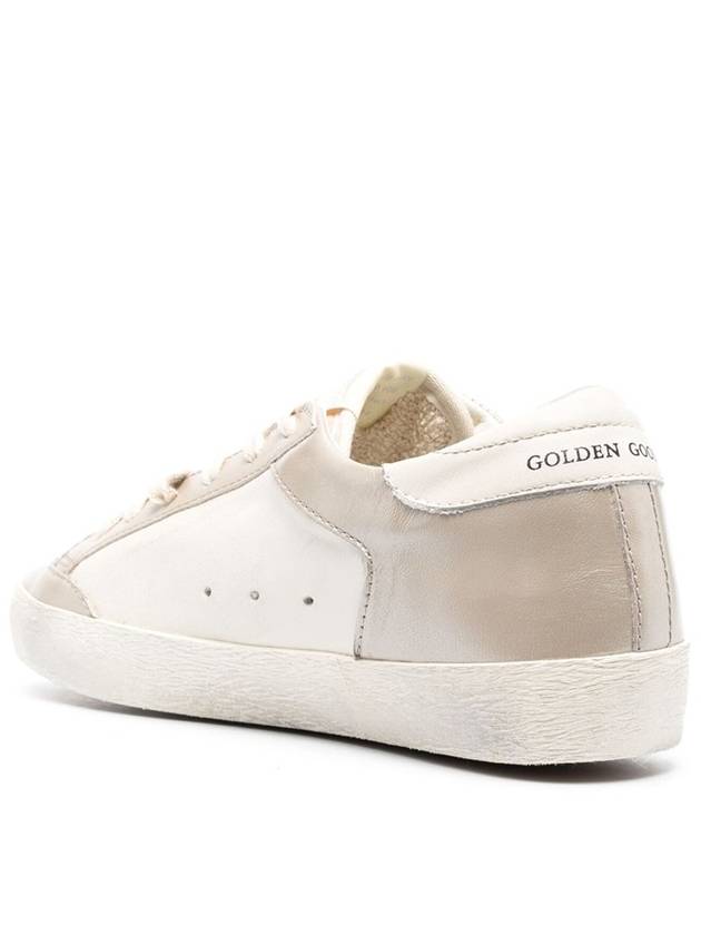 Superstar Low Top Sneakers White Sand - GOLDEN GOOSE - BALAAN 4