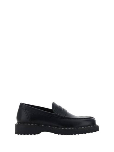 Necko Penny Loafer Black - BALLY - BALAAN 1