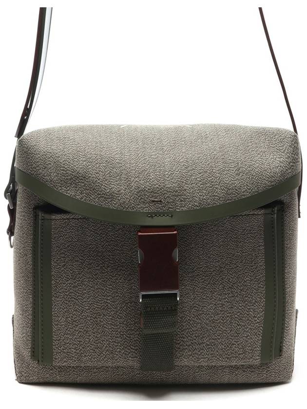 Vintage Buckle Strap Cross Bag Green - MAISON MARGIELA - BALAAN 3