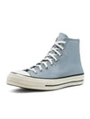 Chuck 70 High Top Sneakers Cocoon Blue - CONVERSE - BALAAN 2