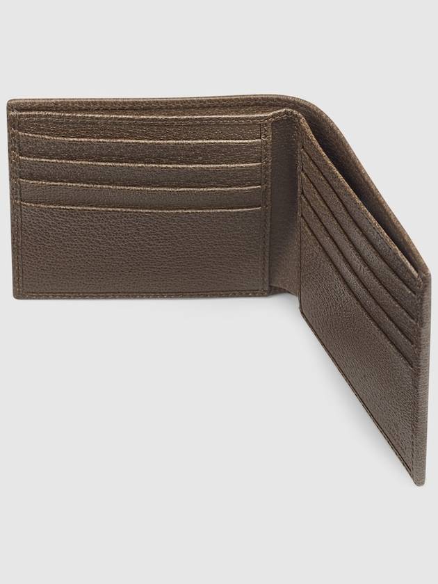 Ophidia GG Half Wallet Beige Ebony - GUCCI - BALAAN 6