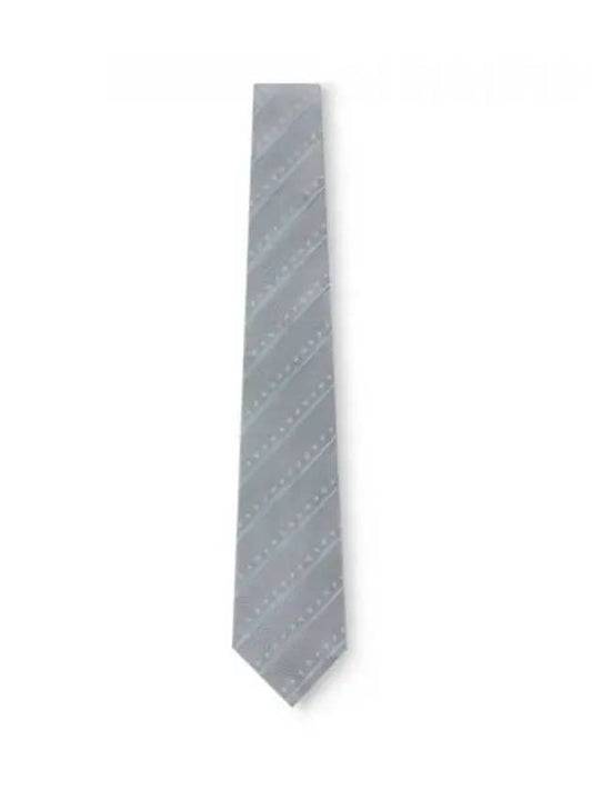 Monogram Stripes Tie Light Gray M79461 - LOUIS VUITTON - BALAAN 2