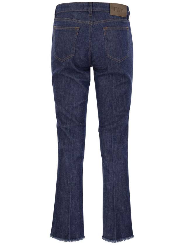 Denim 5-pocket trousers - FAY - BALAAN 2