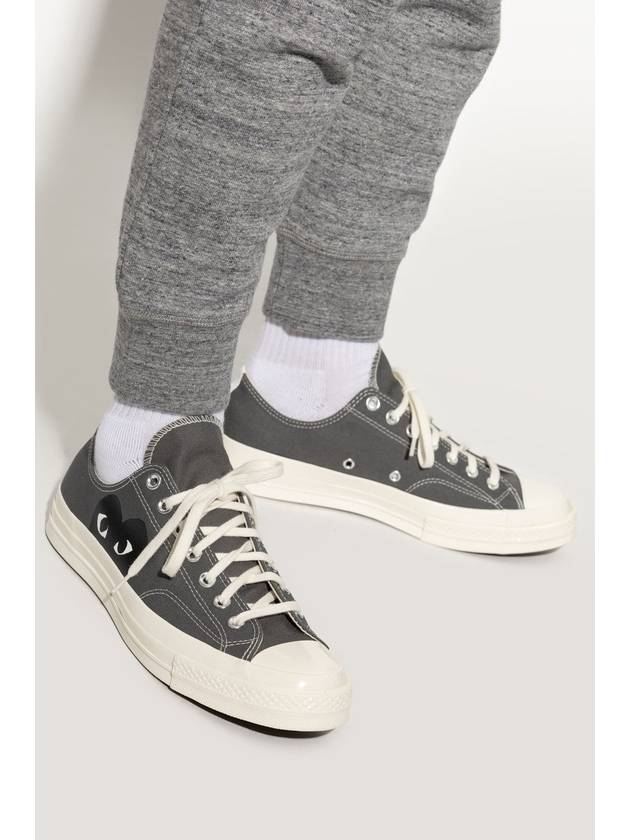 Comme Des Garçons Play Comme Des Garçons Play X CONVERSE, Men's, Grey - COMME DES GARCONS PLAY - BALAAN 2