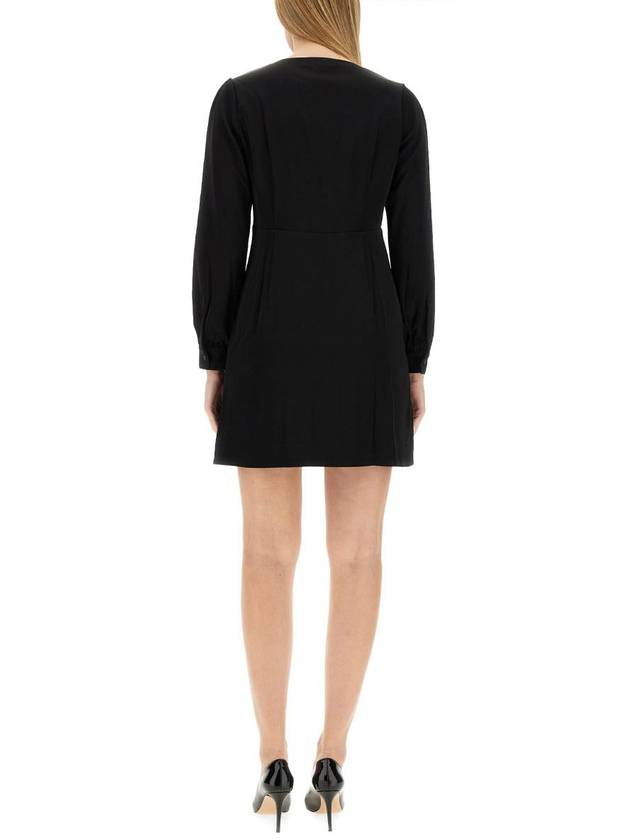 Michael Kors V-Neck Dress - MICHAEL KORS - BALAAN 3