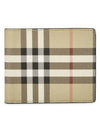 Vintage Check Slim Half Wallet Beige - BURBERRY - BALAAN 2