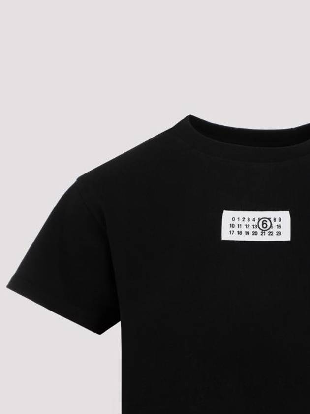 Logo Short Sleeve T-Shirt Black - MAISON MARGIELA - BALAAN 6