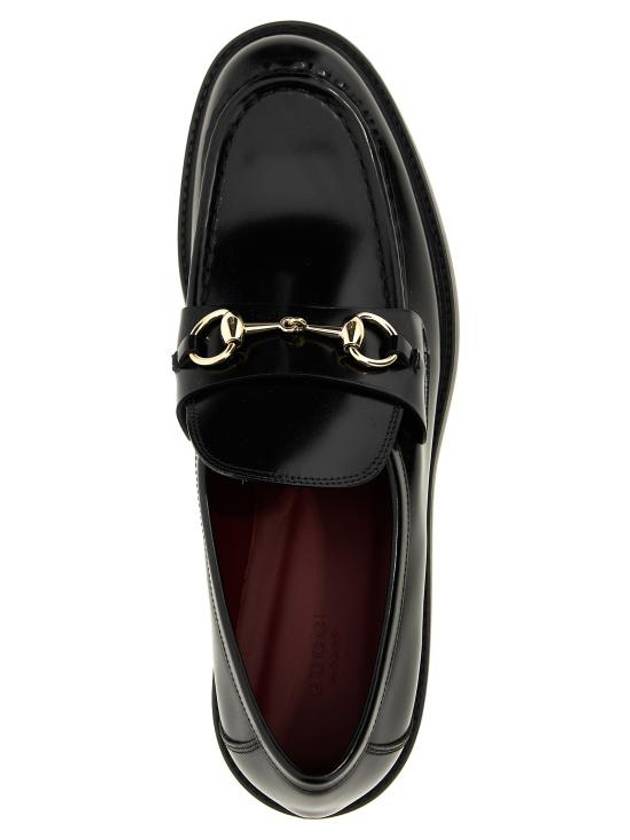 Horsebit Leather Loafer Black - GUCCI - BALAAN 5