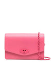 Darley Small Leather Cross Bag Pink - MULBERRY - BALAAN 1