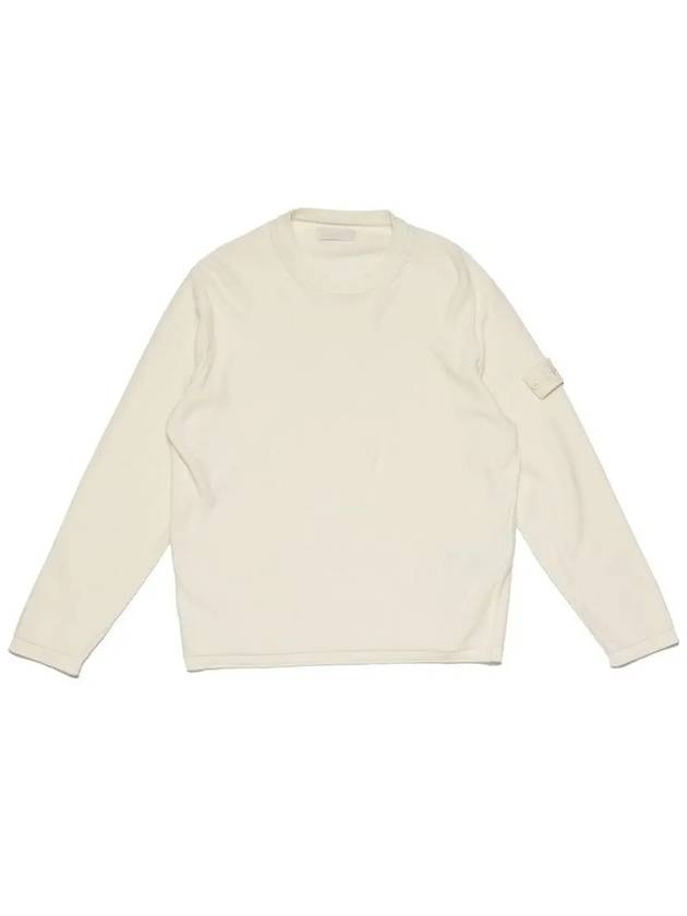 Ghost Piece Knit Top White - STONE ISLAND - BALAAN 2