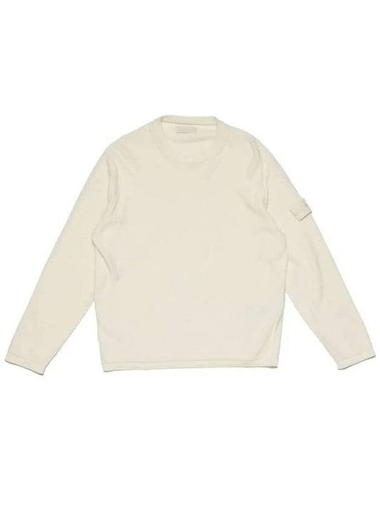 Ghost Piece Knit Top White - STONE ISLAND - BALAAN 2