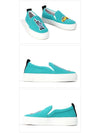 Joshua Sanders New York Patch SlipOn 10092BAW BIG APPLE AQUA - JOSHUA SANDERS - BALAAN 3