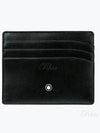 Meisterstuck Leather Card Wallet Black - MONTBLANC - BALAAN 2