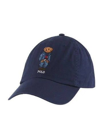 Bear Embroidery Ball Cap Navy - POLO RALPH LAUREN - BALAAN 1