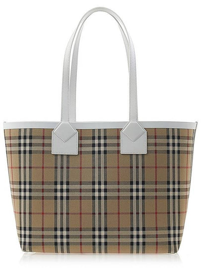 London Medium Tote Bag Brown - BURBERRY - BALAAN 2