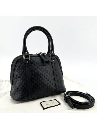 Microshima Mini Dome Tote Bag and Cross 449654 - GUCCI - BALAAN 1