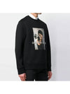 Brutus Neoprene Sweatshirt Black - NEIL BARRETT - BALAAN 4