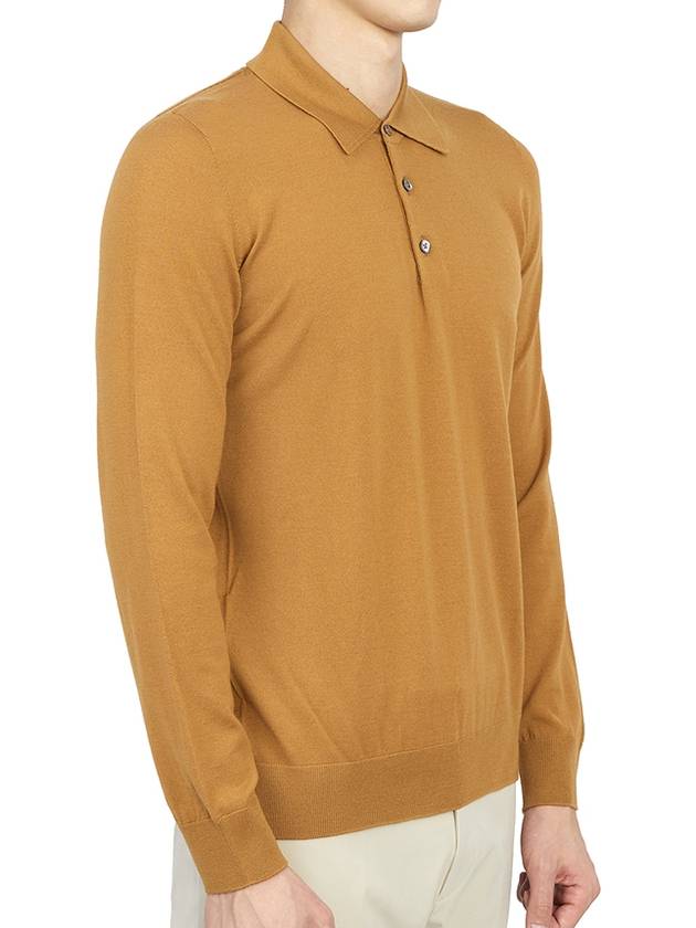 Men's Knit Top Beige - JOHNSTONS OF ELGIN - BALAAN 4