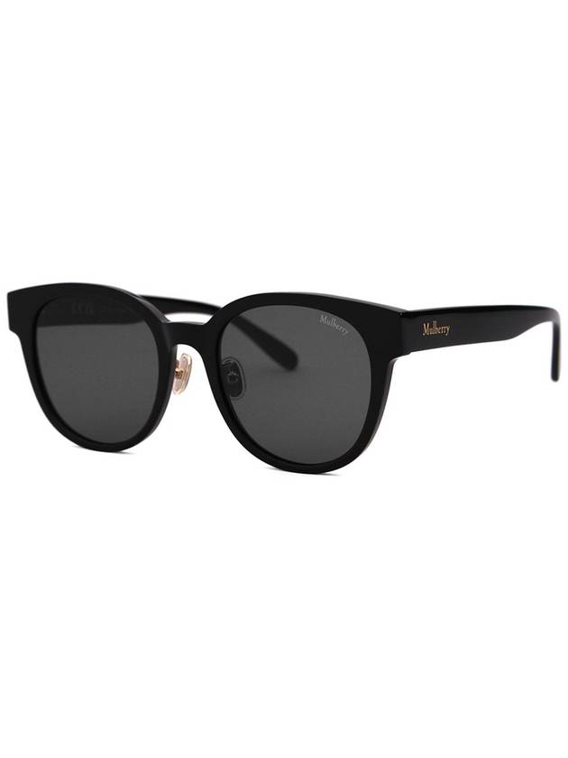 SML 196G 0700 Officially imported round horn rimmed oversized luxury sunglasses - MULBERRY - BALAAN 1