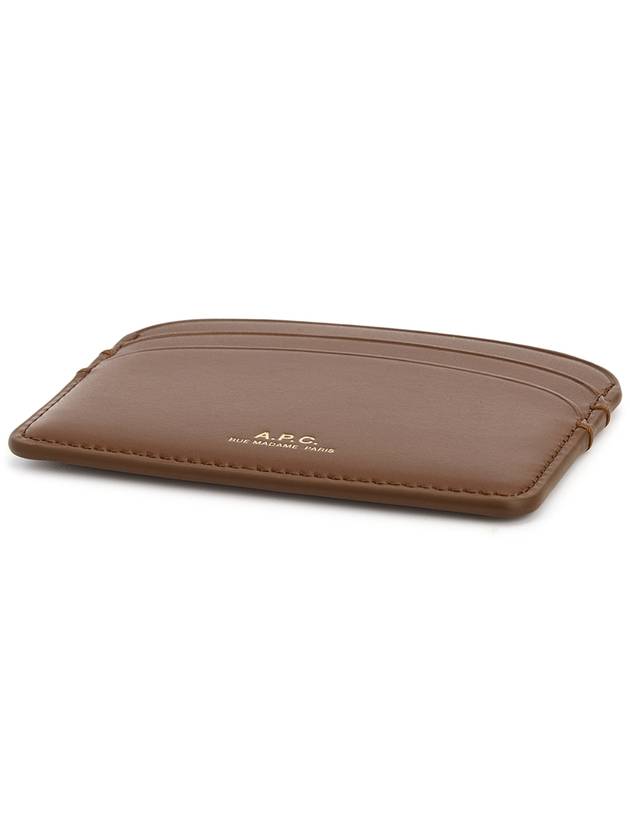 Demi Lune Card Wallet Brown - A.P.C. - BALAAN 4